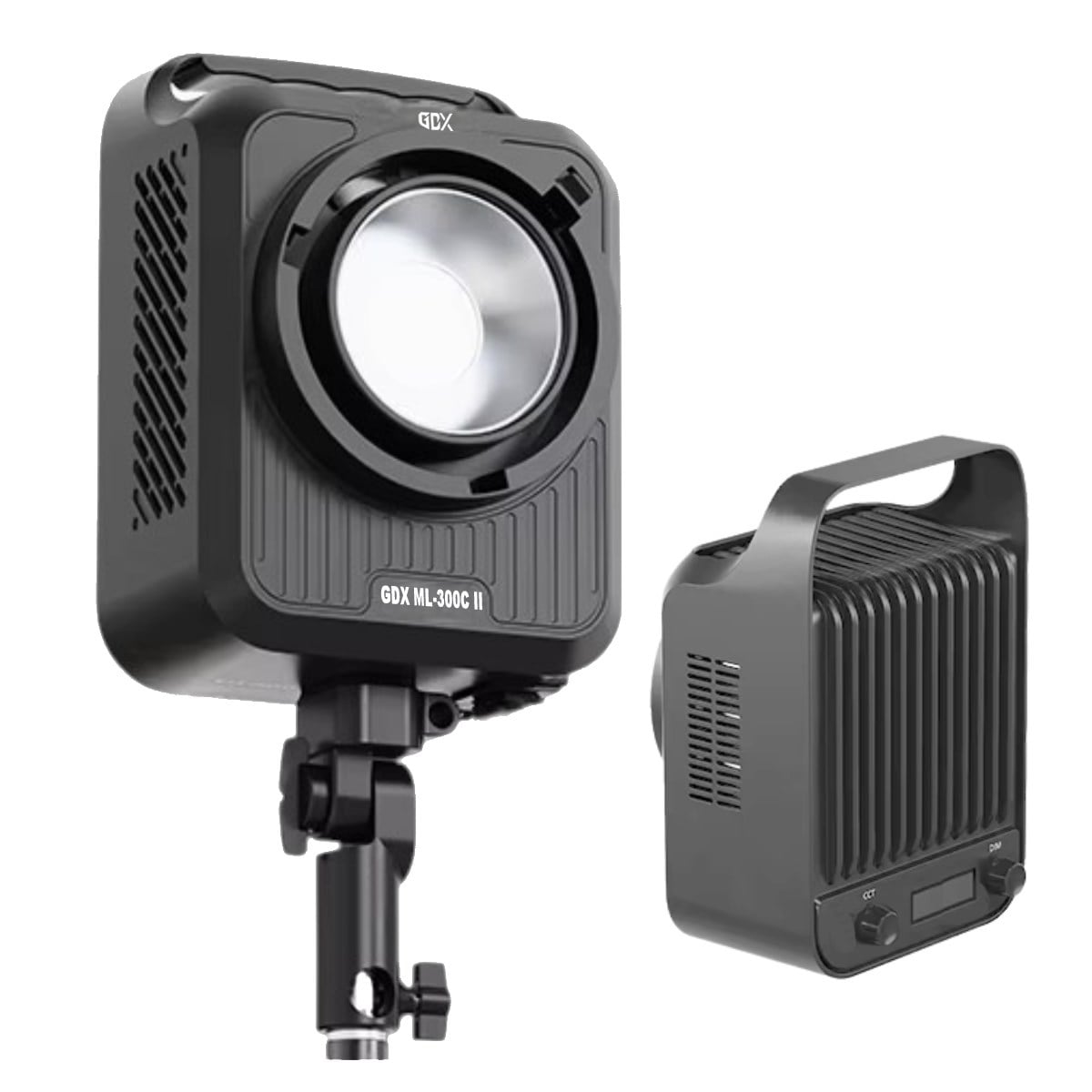 GDX ML-300C II Bicolor Sürekli Işık Seti 2’li – 300W Profesyonel Video & Fotoğraf Aydınlatma Kiti (Softbox + Tripod + Çanta)