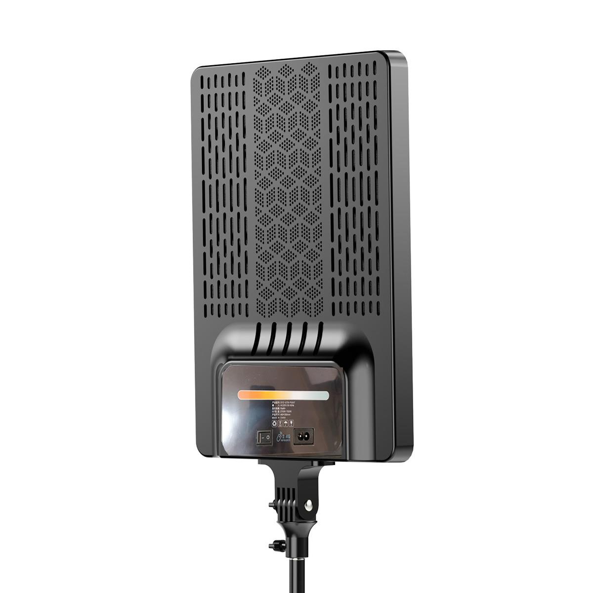Gdx P300T BiColor Profesyonel İkili Youtube Yemek Videosu Makyaj Kuaför Işığı 80 Watt LED Video Panel Sürekli Işık
