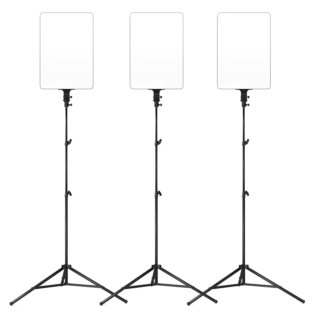 GDX P300TS BiColor Fotoğrafçılık ve Stüdyo Aydınlatması 80 Watt LED Video Panel Sürekli Işık Üçlü Set
