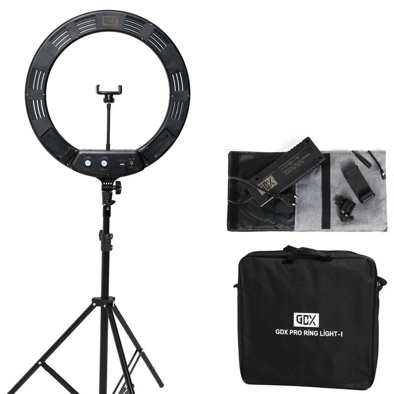 Gdx Pro Ring Light 450 Led 60W Bicolor Youtuber Kit Makeup Kit