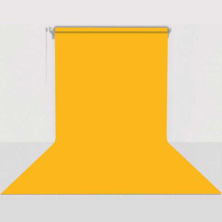 GDX Sabit (Tavan & Duvar) Kağıt Sonsuz Stüdyo Fon Perde (Deep Yellow) 2.70x11 Metre
