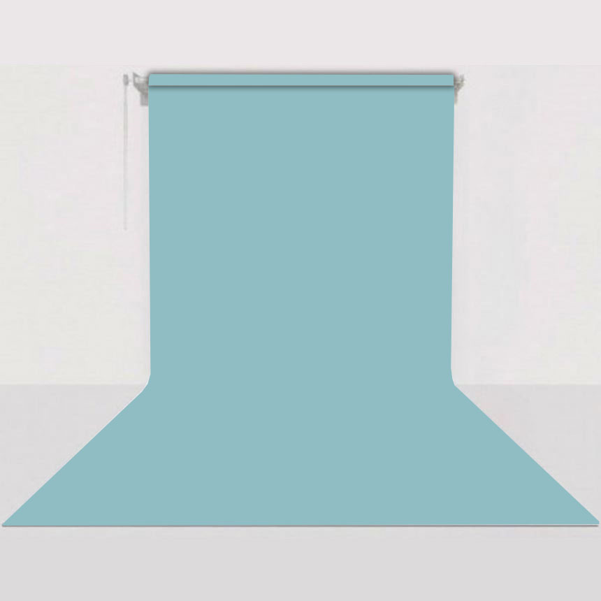 GDX Sabit (Tavan & Duvar) Kağıt Sonsuz Stüdyo Fon Perde (Sky Blue) 2.70x11 Metre
