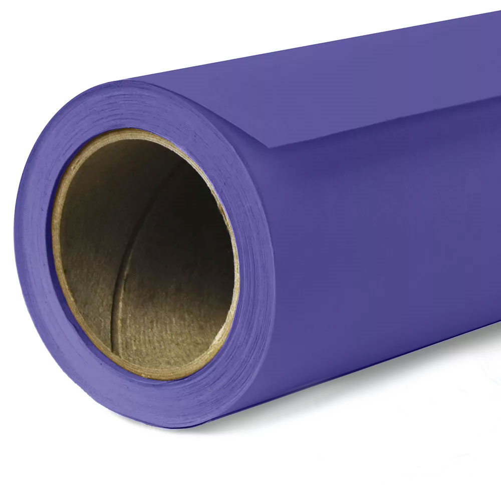 GDX Sabit (Tavan & Duvar) Kağıt Sonsuz Stüdyo Fon Perde (Purple) 2.70x11 Metre