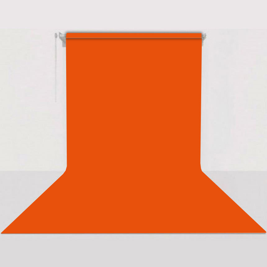 GDX Sabit (Tavan & Duvar) Kağıt Sonsuz Stüdyo Fon Perde (Tangelo) 2.70x11 Metre