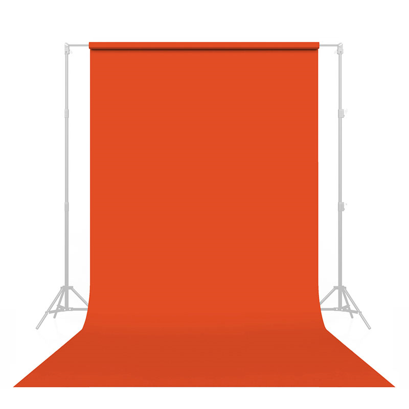 GDX Seyyar Kağıt Sonsuz Stüdyo Fon Perde (Tangelo) 2.70x11 Metre