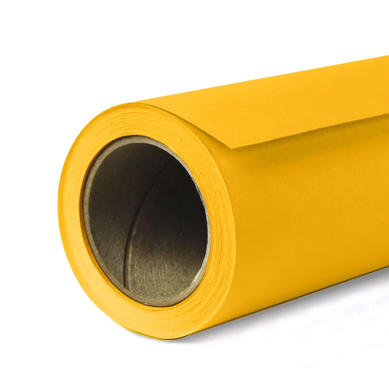 GDX Seyyar Kağıt Sonsuz Stüdyo Fon Perde (Deep Yellow) 2.70x11 Metre