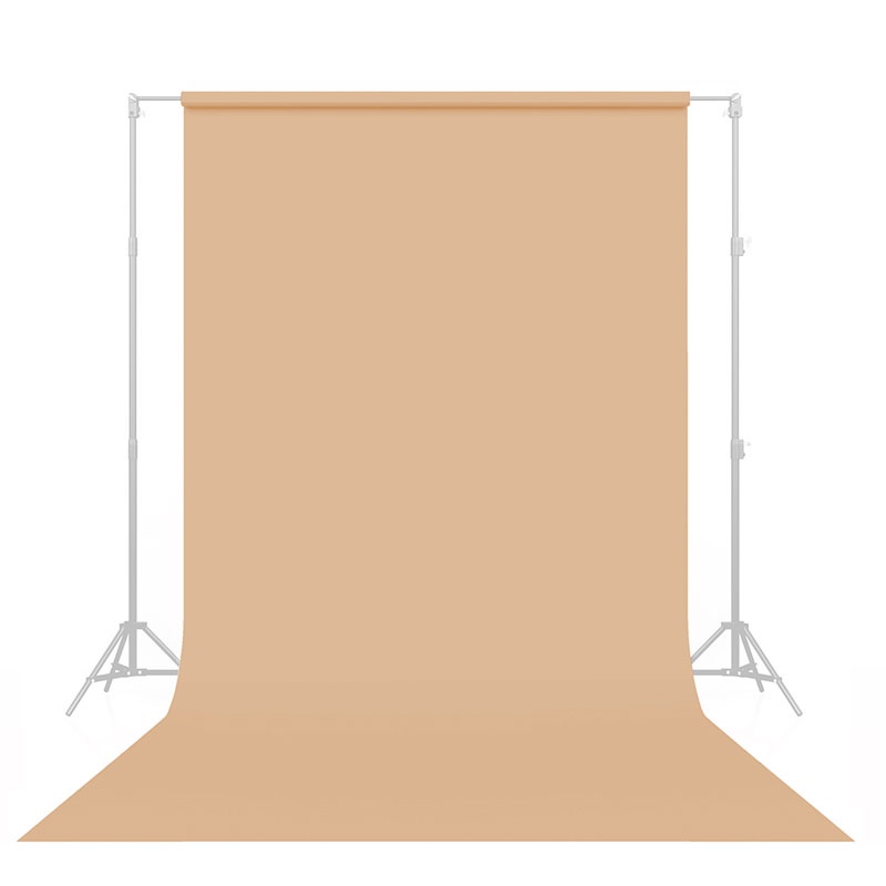 GDX Seyyar Kağıt Sonsuz Stüdyo Fon Perde (Beige) 2.70x11 Metre