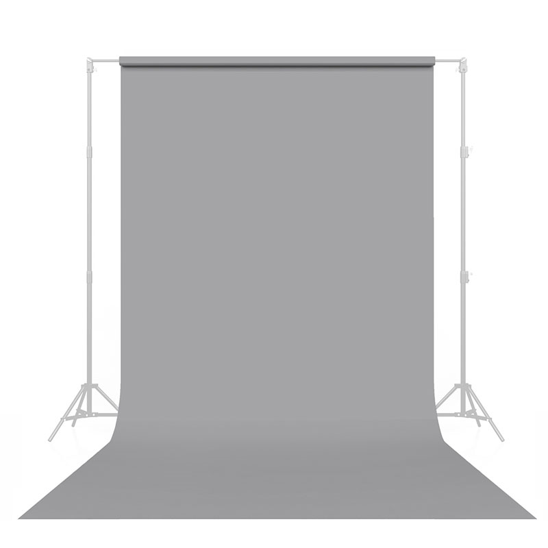 GDX Seyyar Kağıt Sonsuz Stüdyo Fon Perde (Grey/Gri) 2.70x11 Metre