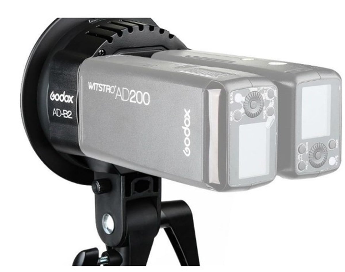 Godox AD-B2 AD200 Çift Kafa Tutucu