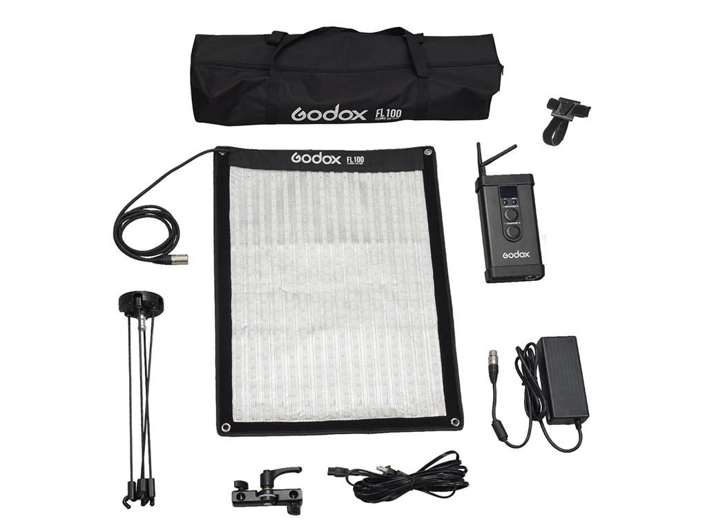 Godox FL100 Bi-Color 40x60cm Esnek LED 2'li Kit