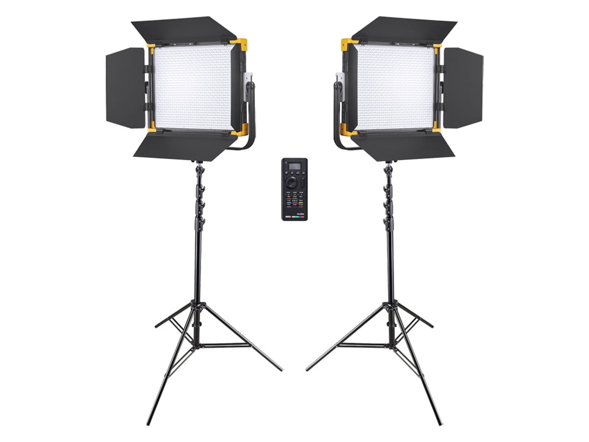 Godox LD150RS 2'li RGB LED Panel Işık Kiti