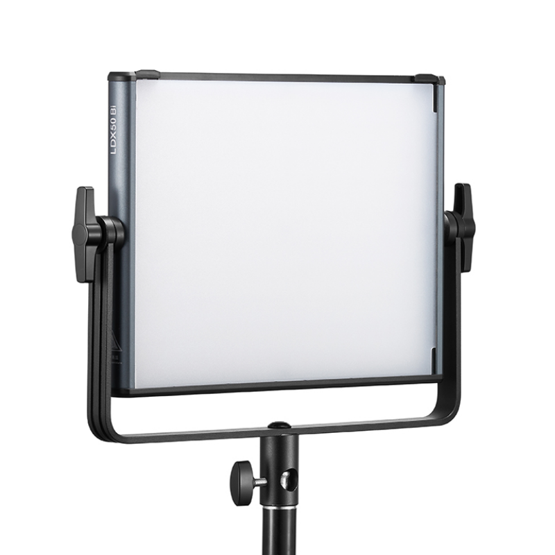 Godox LDX50Bi Bi-Color LED Panel Tekli Işık Kiti (Bataryalı)