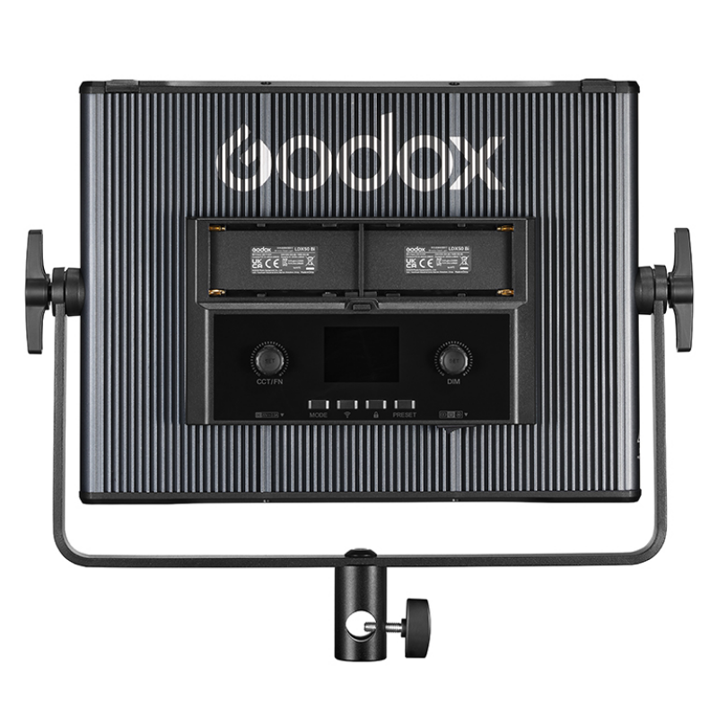 Godox LDX50Bi Bi-Color LED Panel Tekli Işık Kiti (Bataryalı)