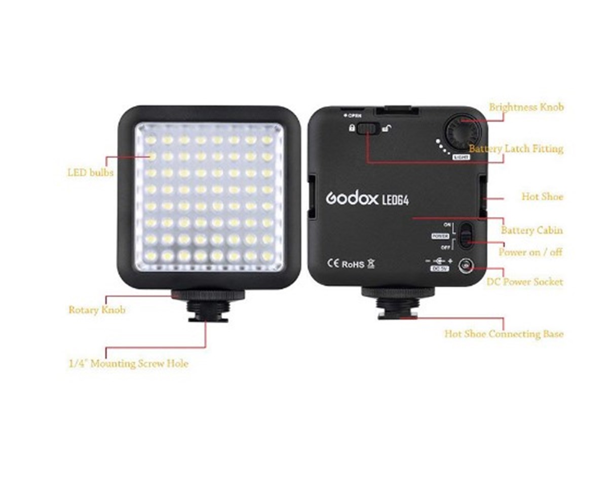 Godox LED64 Video Işığı