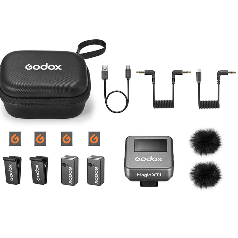 Godox Magic XT1 Yaka Mikrofonu (Type-C/Lightning Uyumlu)