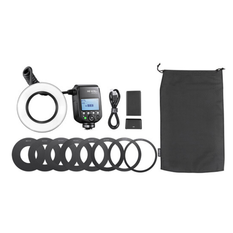 Godox MF-R76 Sony Uyumlu Makro Ring Flaş