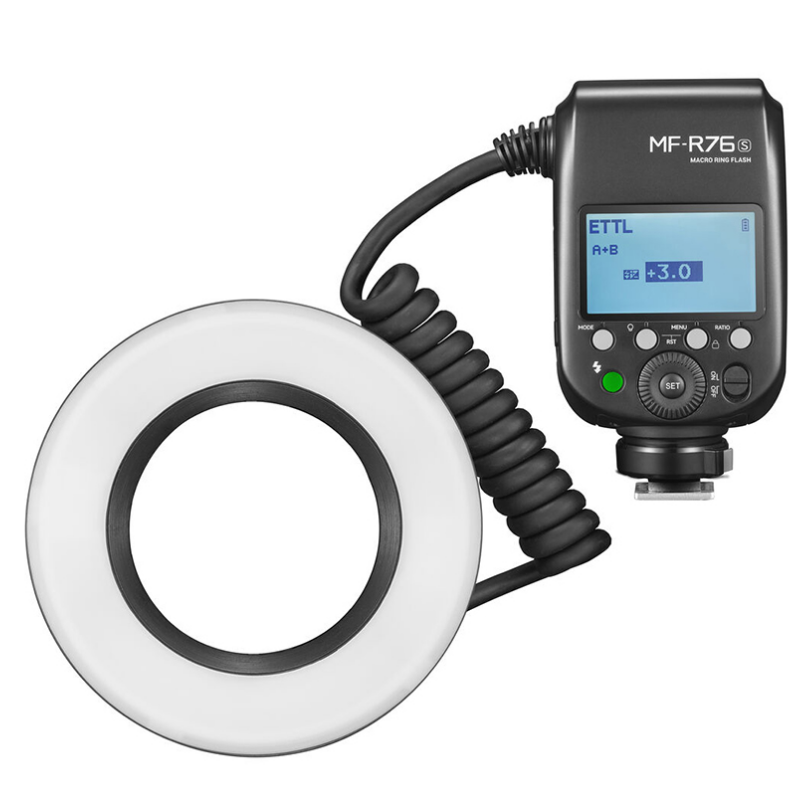 Godox MF-R76 Sony Uyumlu Makro Ring Flaş