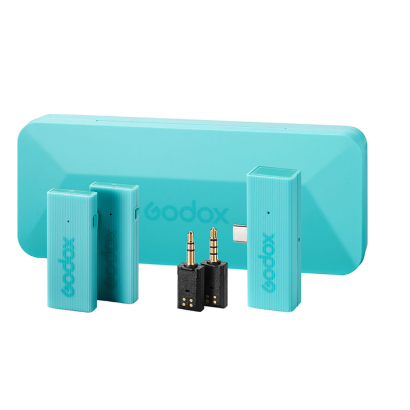 Godox MoveLink Mini Kablosuz Mikrofon Kit2 (Type-C Uyumlu/Yeşil)