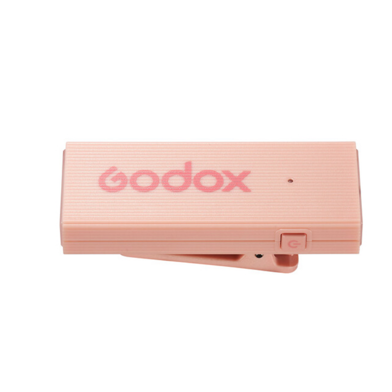 Godox MoveLink Mini Kablosuz Mikrofon Kit2 (Type-C Uyumlu/Pembe)