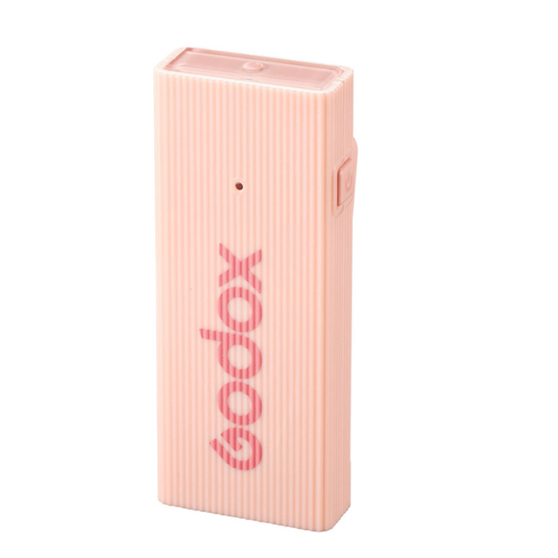 Godox MoveLink Mini Kablosuz Mikrofon Kit2 (Apple Uyumlu/Pembe)
