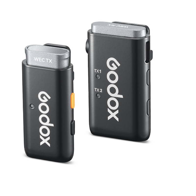 Godox MoveLink Mini Kablosuz Mikrofon Kit2 (Type-C Uyumlu/Siyah)