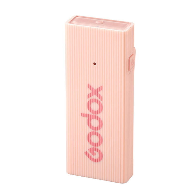 Godox MoveLink Mini Kablosuz Mikrofon Kit2 (Type-C Uyumlu/Pembe)