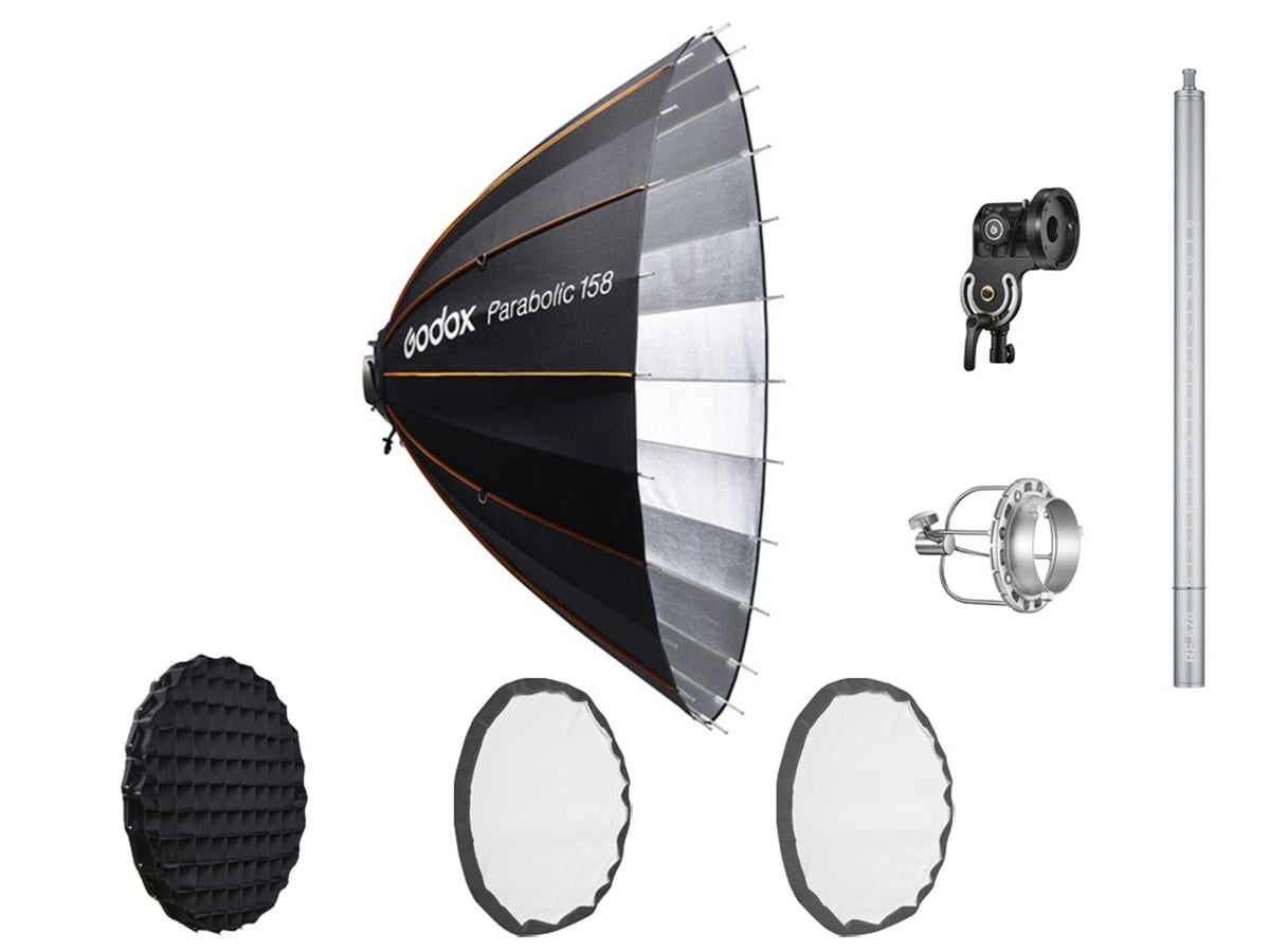 Godox Parabolik158 Softbox Bowens Kit (9 Parça)