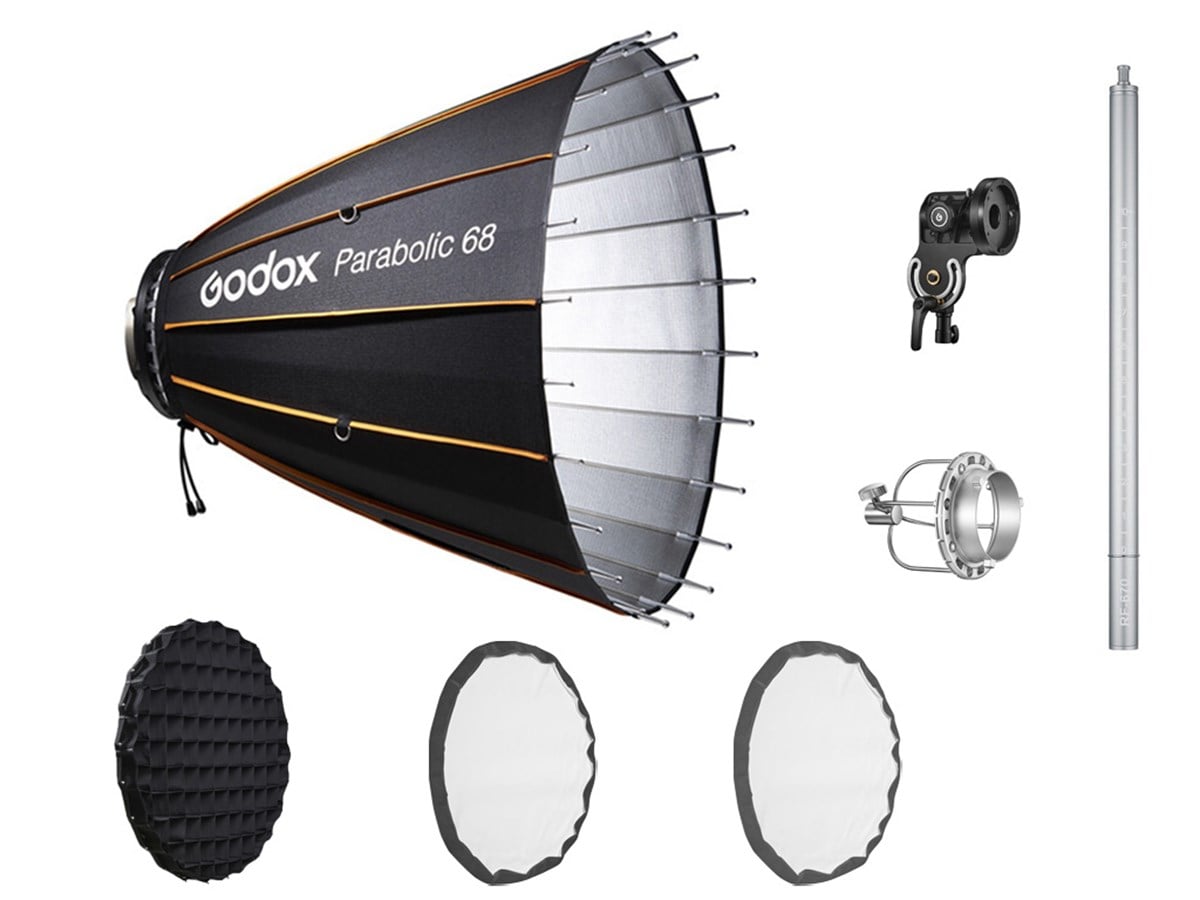 Godox Parabolik68 Softbox Bowens Kit (9 Parça)