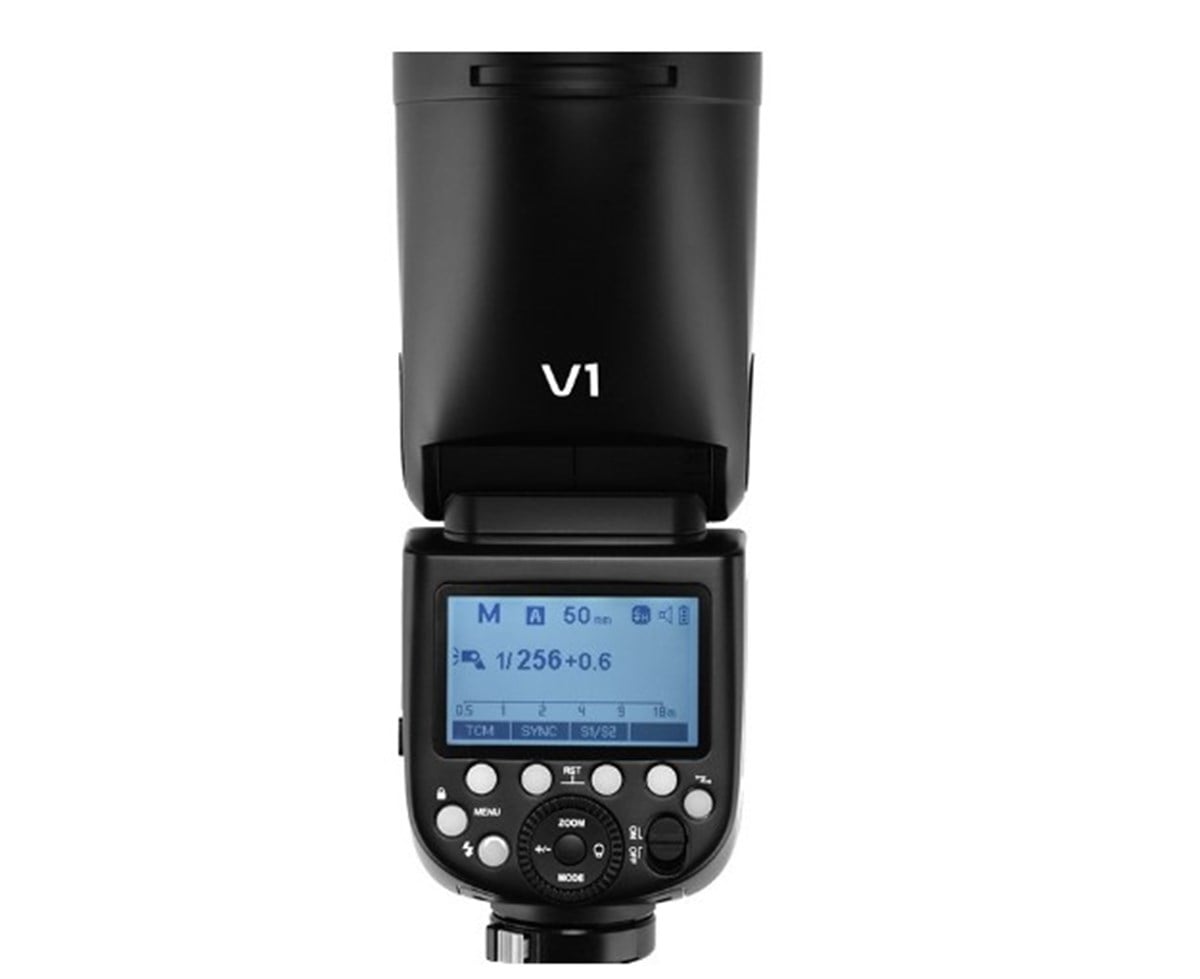 Godox V1 Canon Uyumlu Yuvarlak Kafa Flaş