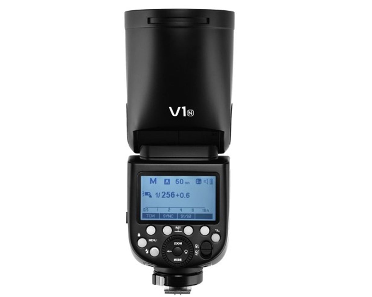 Godox V1 Nikon Uyumlu Yuvarlak Kafa Flaş