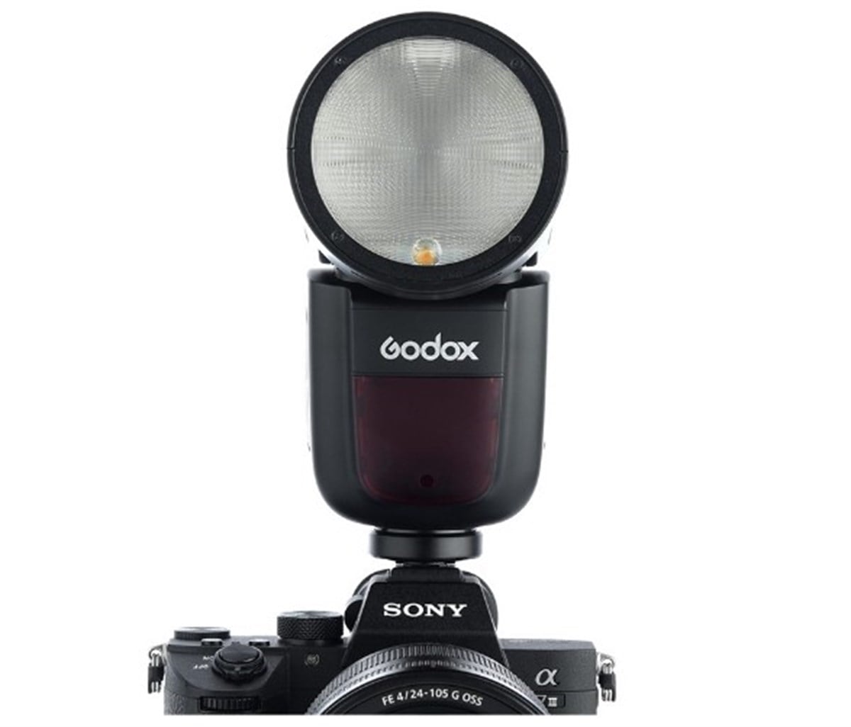 Godox V1 Sony Uyumlu Yuvarlak Kafa Flaş