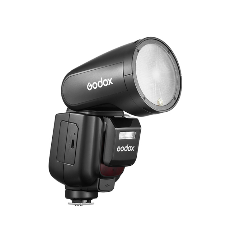 Godox V1Pro Olympus/Panasonic Uyumlu Yuvarlak Kafa Flaş