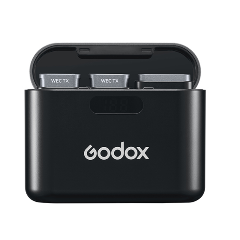 Godox WEC Kit2 2'li Kablosuz Yaka Mikrofonu