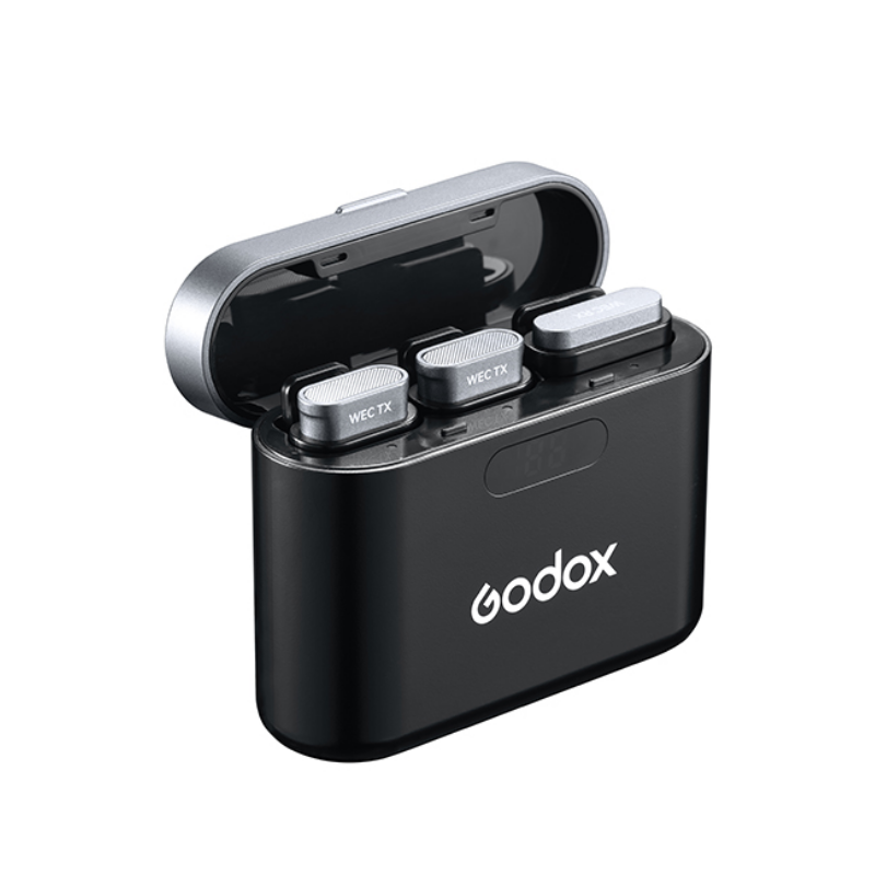 Godox WEC Kit2 2'li Kablosuz Yaka Mikrofonu