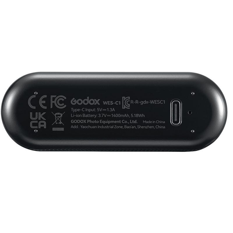 Godox WES1 Kit2 İkili Kablosuz Mikrofon (Apple Uyumlu)