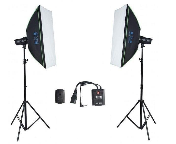 Golden Eagle L6 600W Ekonomik 2'li Paraflaş Set