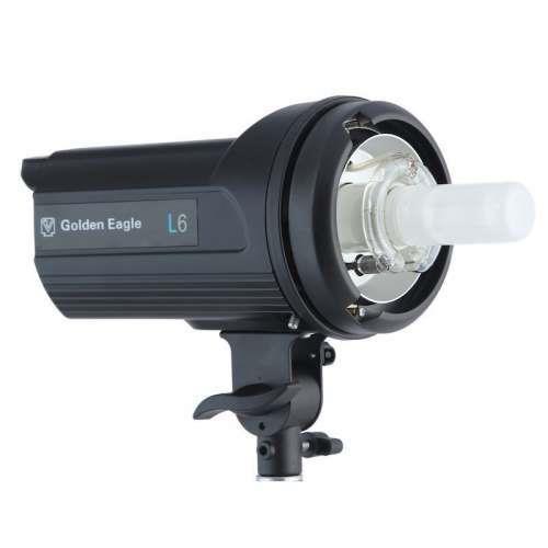 Golden Eagle L6 600W Ekonomik 3 Lü Paraflaş Set Çantalı