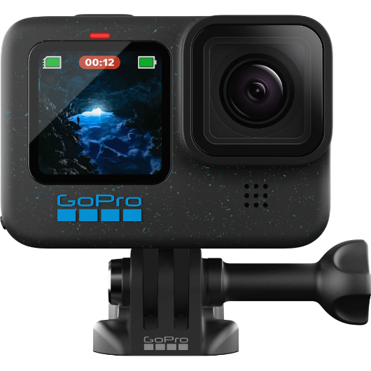 GoPro HERO 12 Black + 2'li Enduro Batarya + Hafıza Kartı