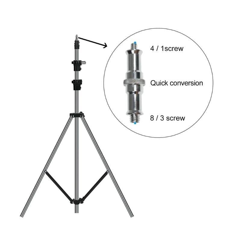 GVM 280cm Paslanmaz Çelik Işık Ayağı
