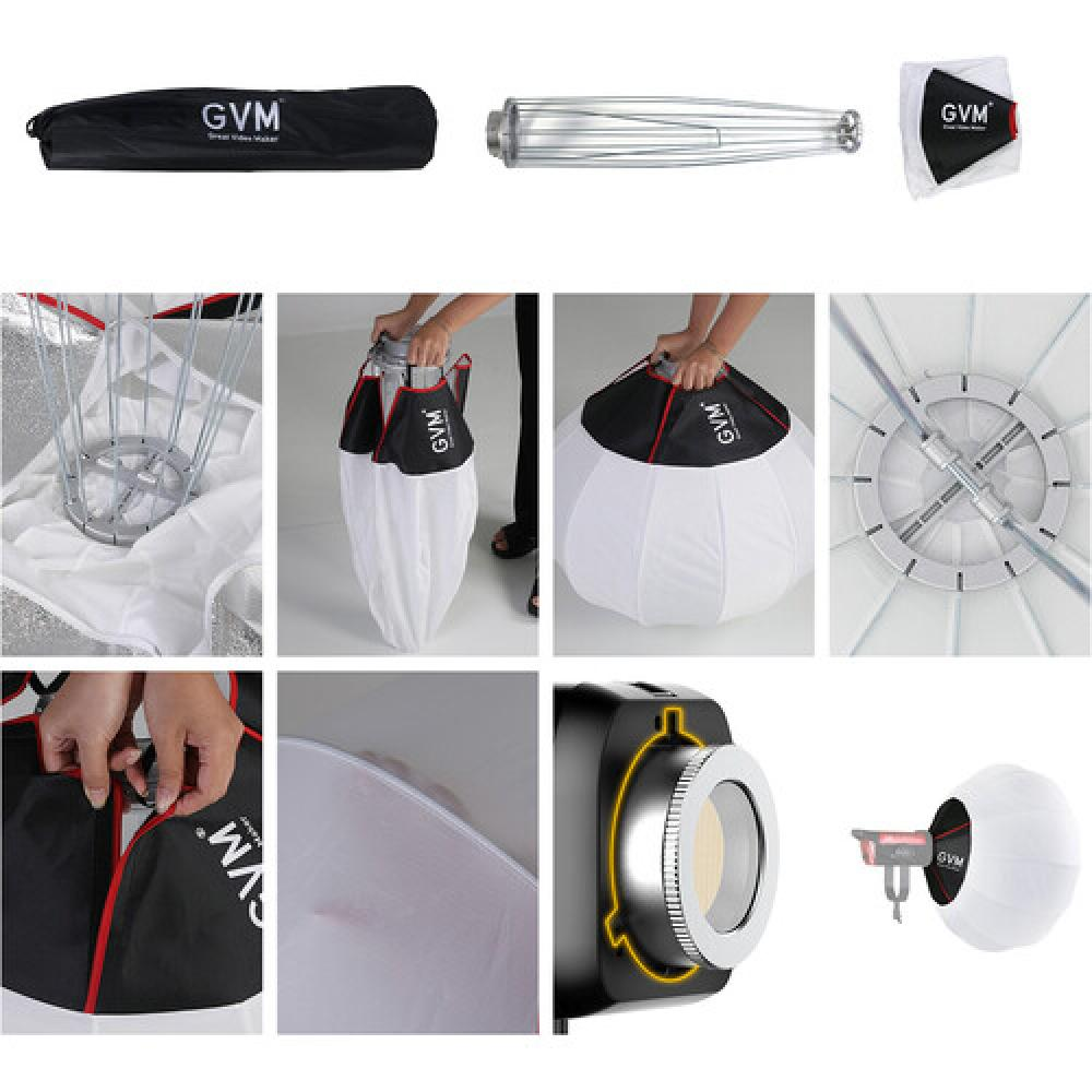 GVM 45cm Lantern Balon Softbox DL45H