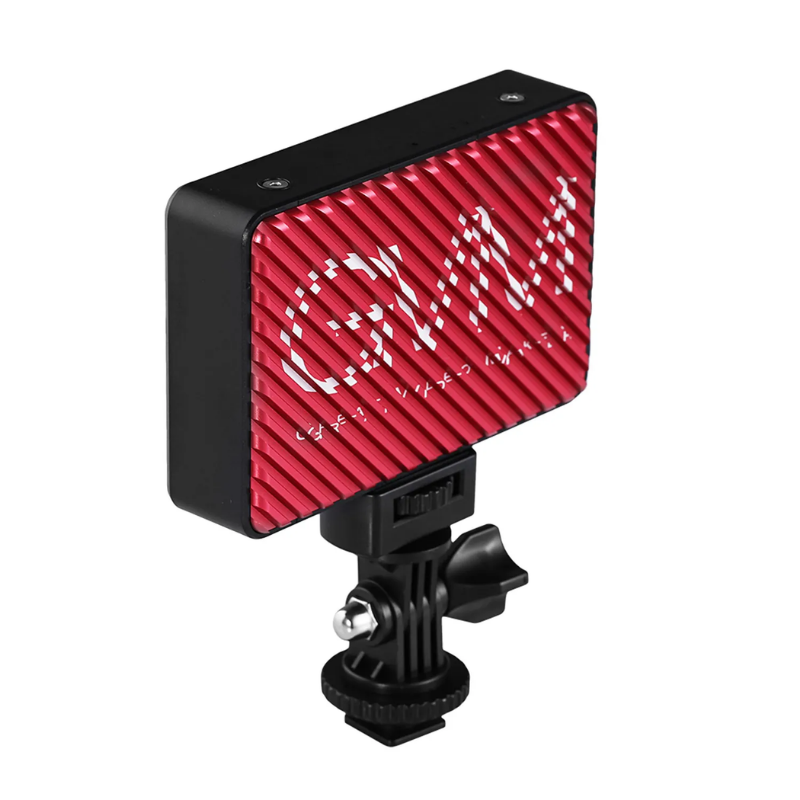 GVM 5S Bi-Color Kamera Üstü Dahili Akülü Mobil Led Işık (12x8cm)