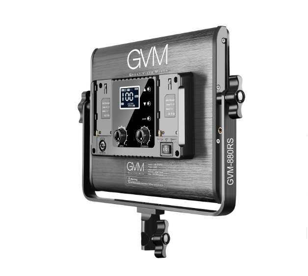GVM 880RS RGB LED Video Light Studio 3-Video-Light-Kit