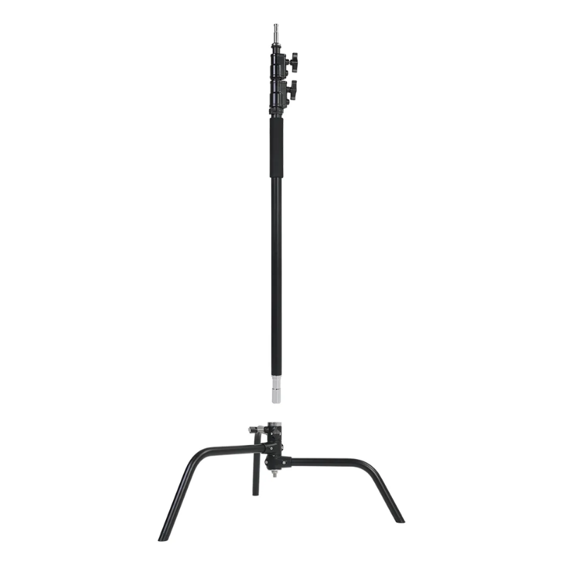 GVM C320 320cm C-Stand & Grip Arm Kit(130cm) (Siyah) 