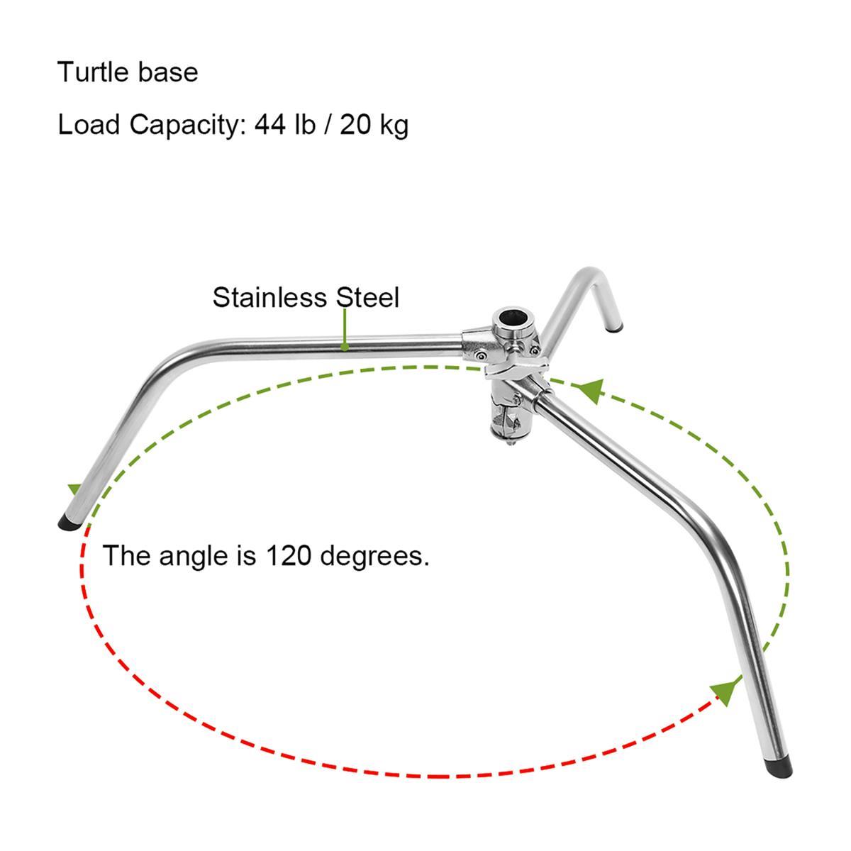 GVM C360 10.5' Turtle Base C-Stand and Cross Arm Boom Kit
