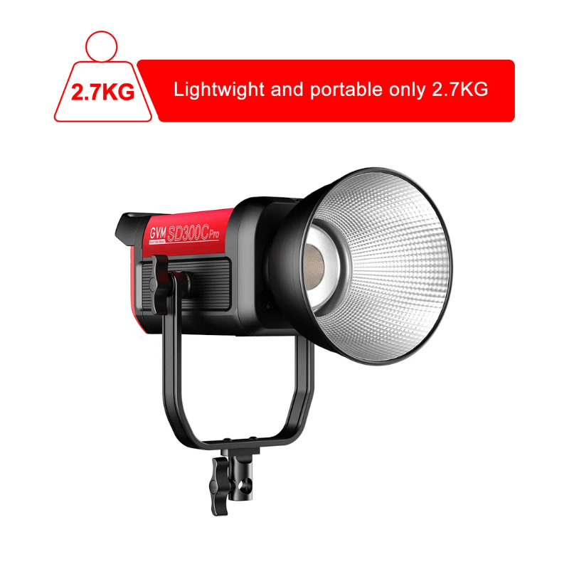 GVM Pro SD300C RGB & Bi-Color LED Video Işığı