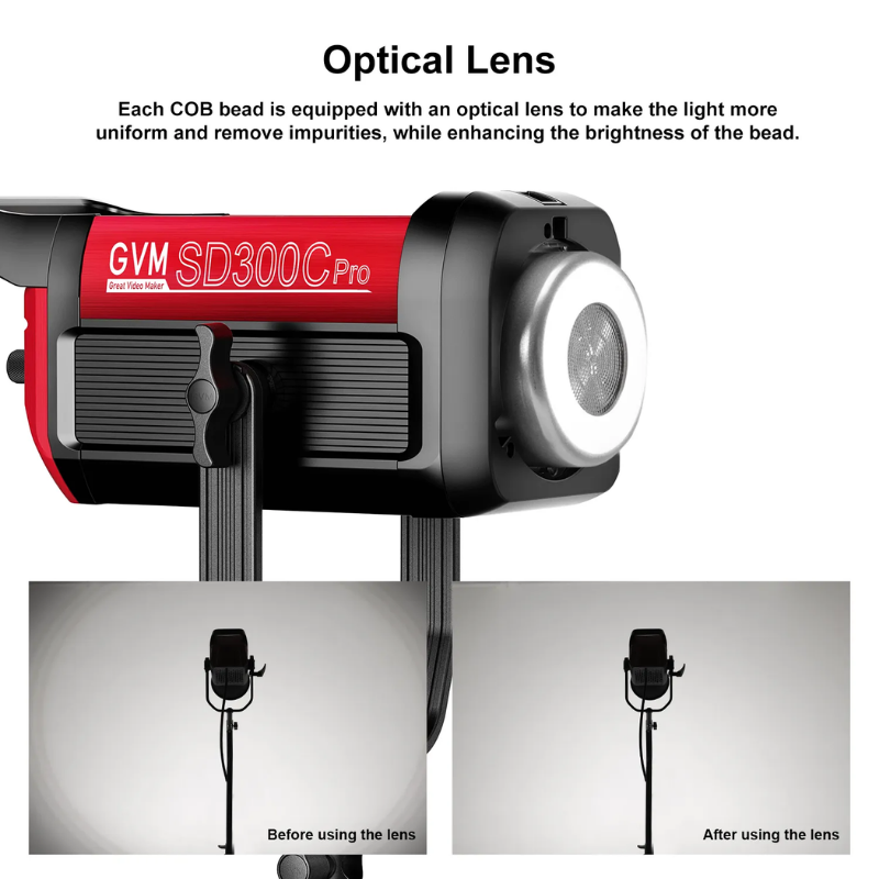 GVM Pro SD300C RGB & Bi-Color LED Video Işığı