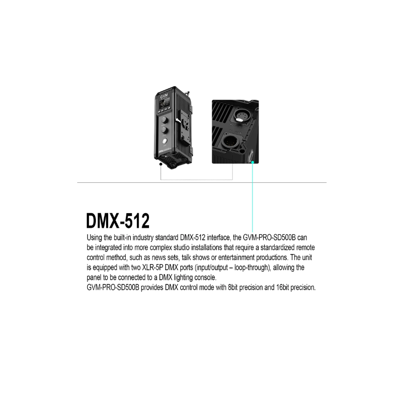 GVM Pro SD500B Bi-Color LED Video Işığı