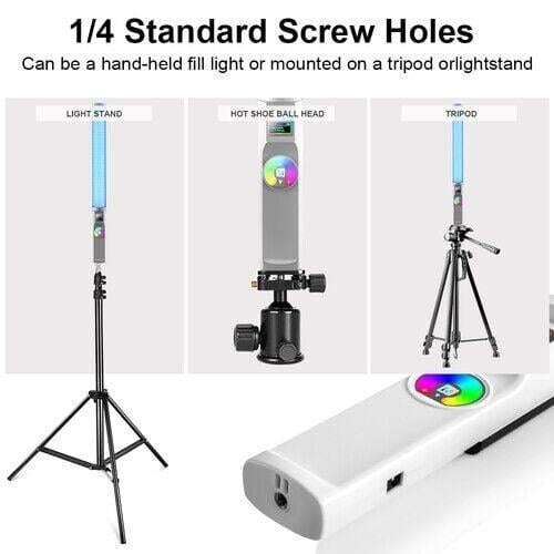 GVM RGB-T20R Bi-Color RGB LED Video Işığı