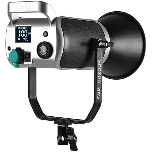GVM SD200R RGB & Bi-Color LED Studio Video Spotlight