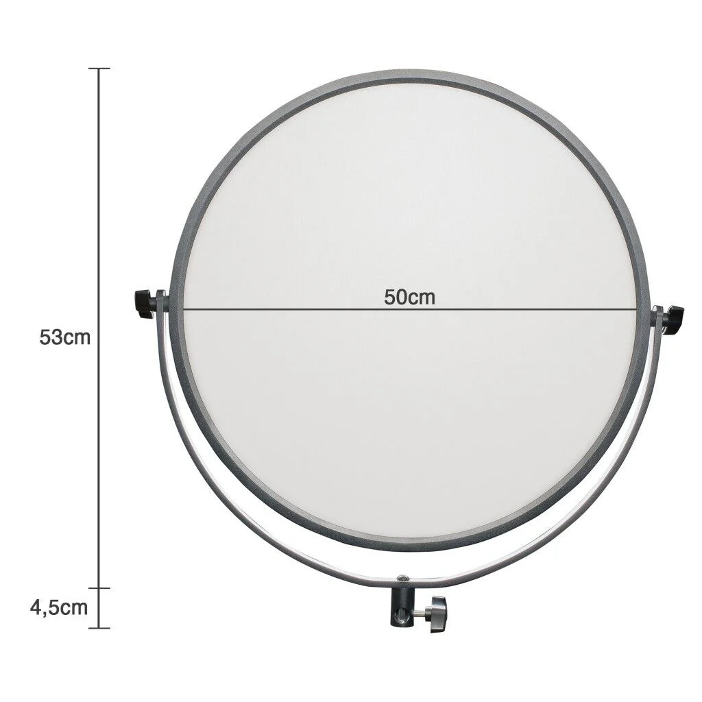 Herigo HR-PH500Bi 50cm 80W 3200K-5600K Bicolor LED Video Fotoğraf Işığı
